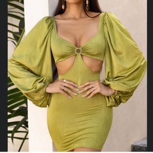 Oh Polly Midnight Oasis dress